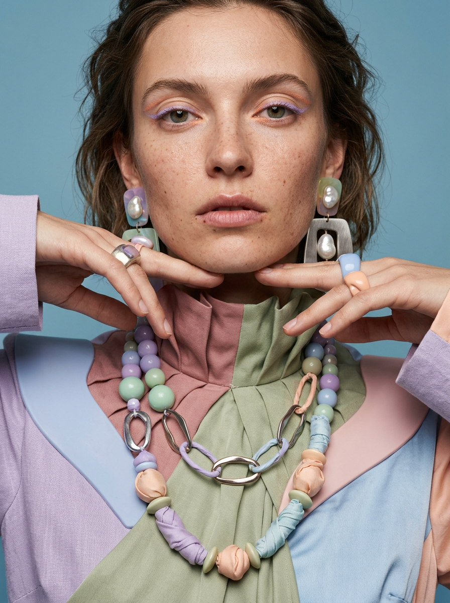 Editorial fashion photograph generated with The New Black AI