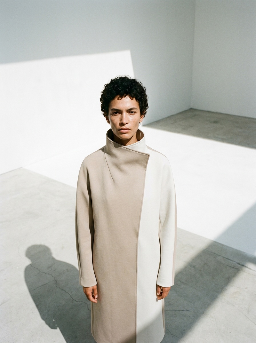 Editorial fashion photograph generated with The New Black AI