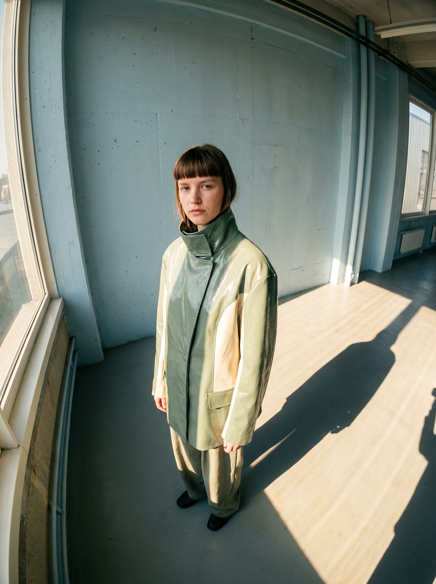 Editorial fashion photograph generated with The New Black AI
