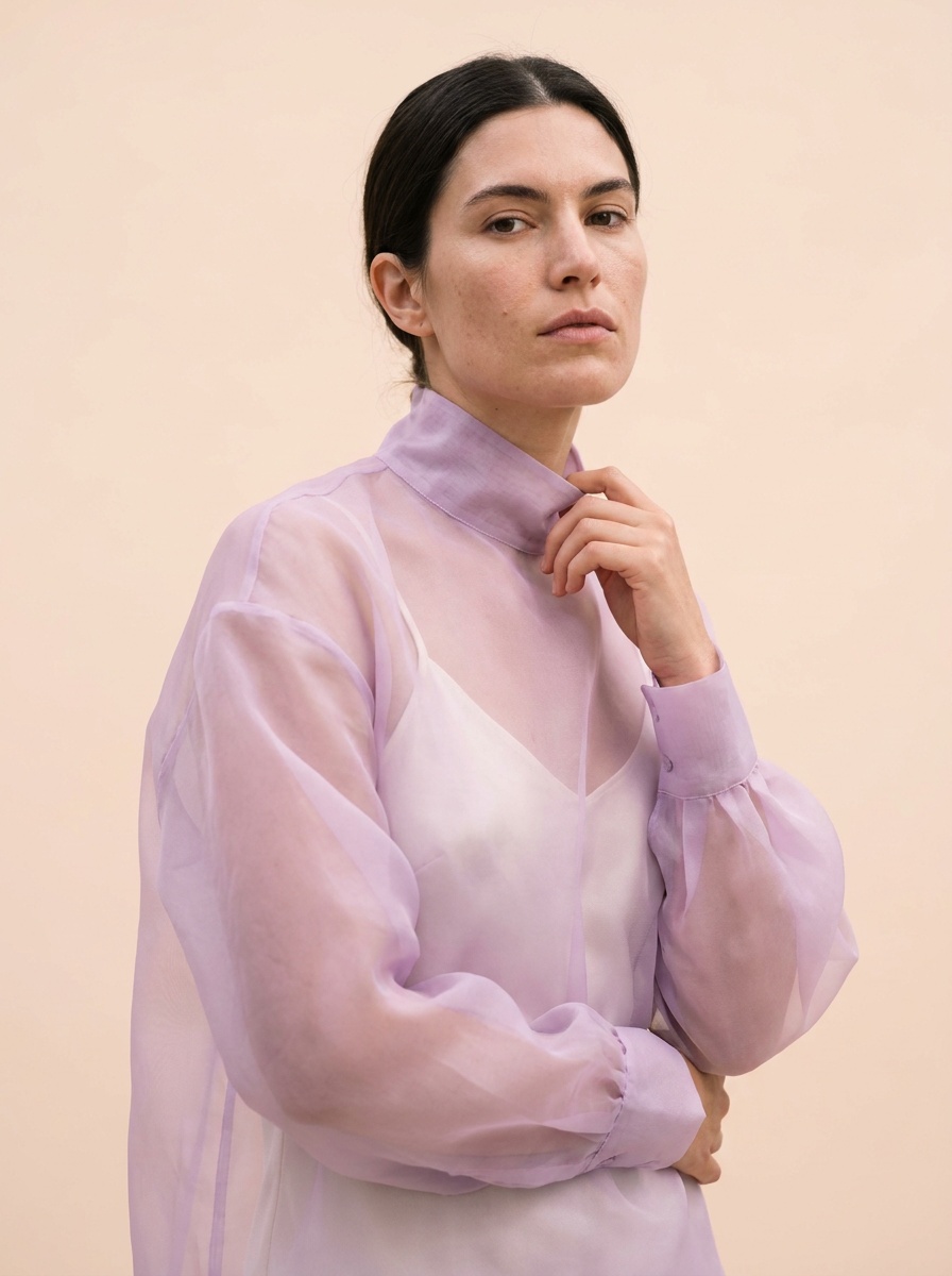 Editorial fashion photograph generated with The New Black AI