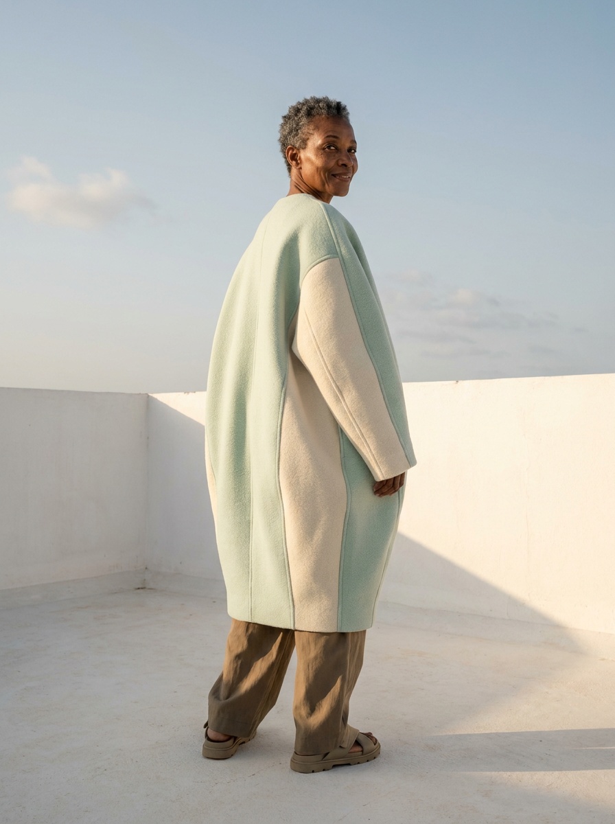 Editorial fashion photograph generated with The New Black AI