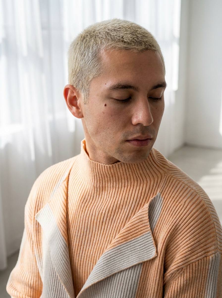 Editorial fashion photograph generated with The New Black AI