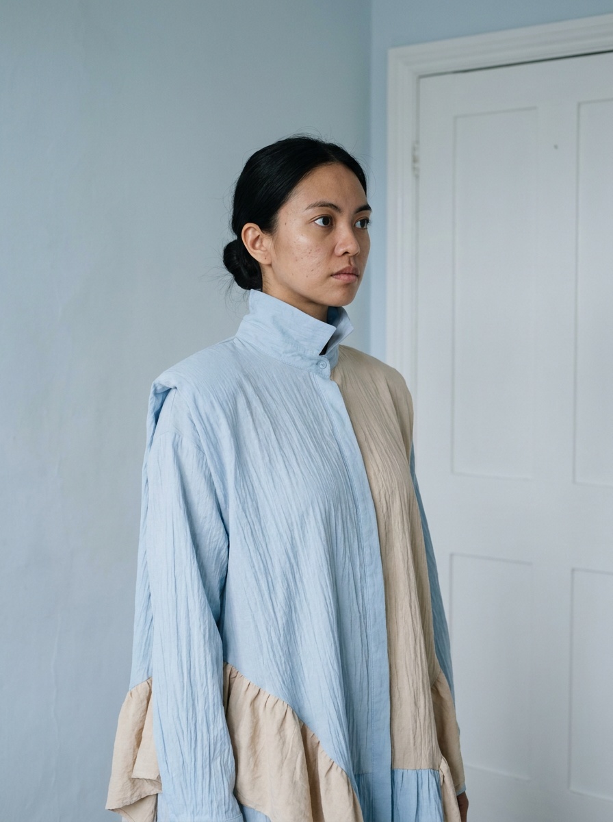 Editorial fashion photograph generated with The New Black AI